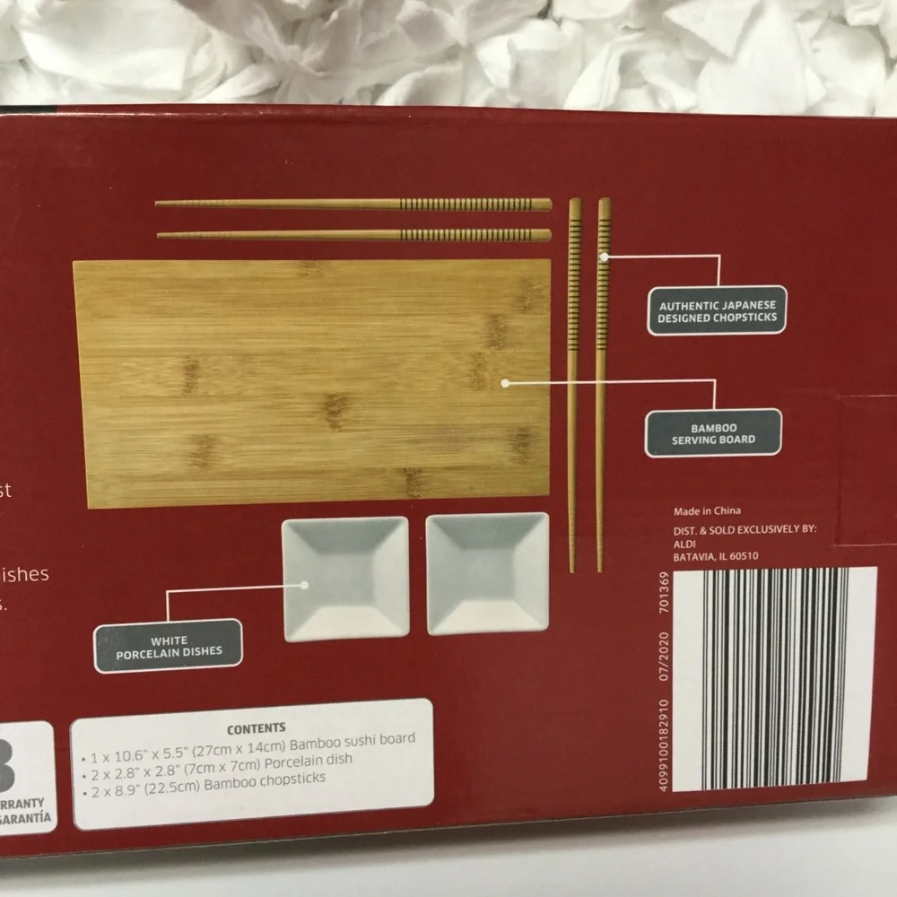 CROFTON Sushi Set for Two People Boxed Set NIP